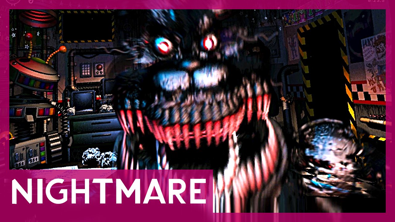 NIGHTMARE JUMPSCARE!!!! Ultimate Custom Night 