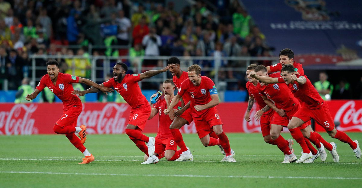 Tomorrow is the World Cup Quarter final between #ENG &amp; #SWE

Everton fans will be getting behind Henderson, Arsenal fans will want Kane to score, United fans will be hoping Sterling succeeds.

Tomorrow we forget who we support and we get behind all the players.

🦁