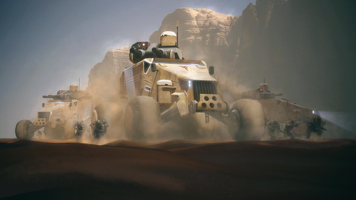 BBIgames's tweet image. Check out this spectacular @HomeworldGame #DesertsofKharak composition from Tomasz Smolarz for #FanartFriday
#Art
#Gaming 
#Fanart