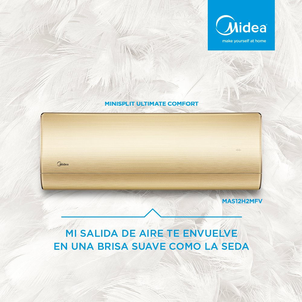 midea_mexico's tweet photo. Disfruta de confortable frescura y ahorro con su tecnología Inverter. 🌎 #Minisplit #UltimateComfort #Midea https://t.co/6iEDy84GLq
