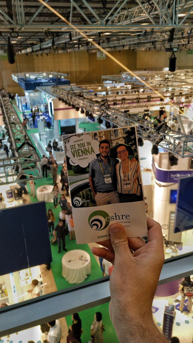 Such a pleasure to attend to 34th annual meeting of ESHRE. Really interesting presentations, meeting again with friends and also getting to know new ones

#ESHRE2018 #barcelona #embryology