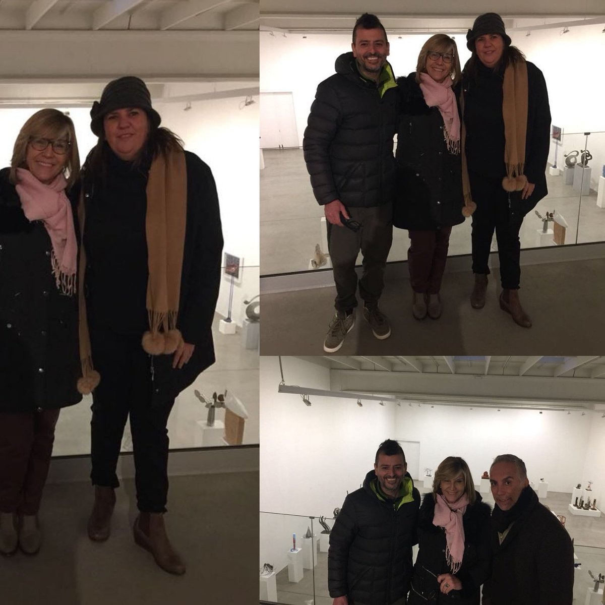 AgCbaCultura's tweet photo. [MACU nueva Inauguración] 🏛
 La presidenta de @AgCbaCultura @NoraBedano junto a los vocales de la agencia, @nobeci y Jorge Alvarez visitaron la muestra de arte contemporáneo 🎭 +Arte+Museos🎭

#EntreTodos #Federalizando #ArteCordoba #MuseosCordoba https://t.co/BHh6tkvPuR