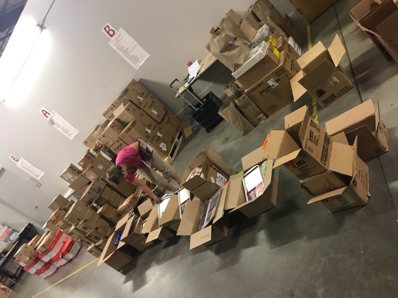 enoell21's tweet photo. How does P2One staff spend a Friday? #gettingreadyforstudents! https://t.co/pA9PItQ2yT