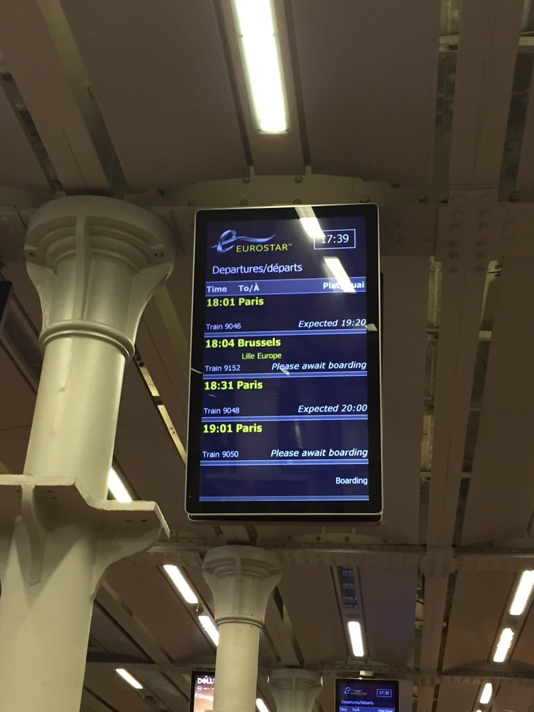 nicolas75flyert's tweet photo. @eurostar Business Premier experience #delayedyetagain https://t.co/TLAAmnJoWS