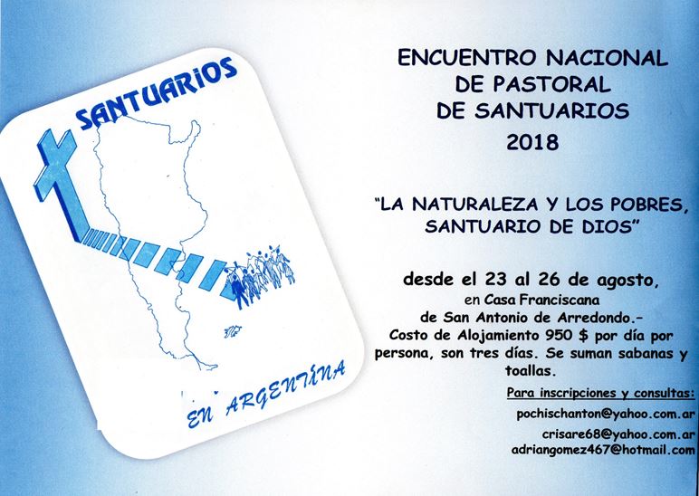 santuarios_ar's tweet photo. https://t.co/VniiLSv3aQ
Encuentro Nacional de Servidores de Santuarios 2018
#ENSar18
#ens18 https://t.co/pagZMQn0SR