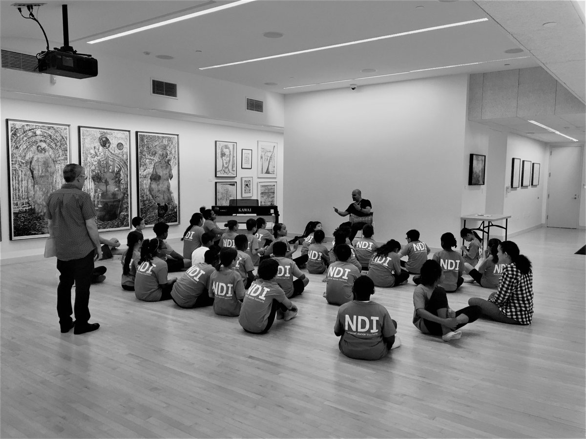 NationalDance's tweet photo. Students in the Green Level of Summer Institute 2018 have a music class with #NDI musician Yakir Ben-Hur, while the Orange Level takes a jazz class with Master Teacher Arthur Fredric.
#nationaldanceinstitute
#NDIsummer https://t.co/EaRywGXfTD