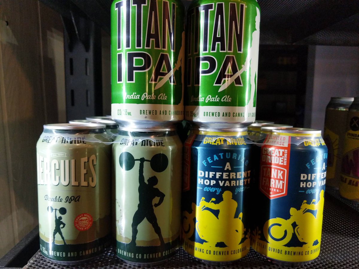 BLMBEER's tweet photo. Tonight's Beer tasting at Brighton will be Great Divide from 5:30-7:30. Some of the best beer to come out of Colorado. 

Hope to see you there. Please arrive thirsty. https://t.co/w5sNPqsPLE
