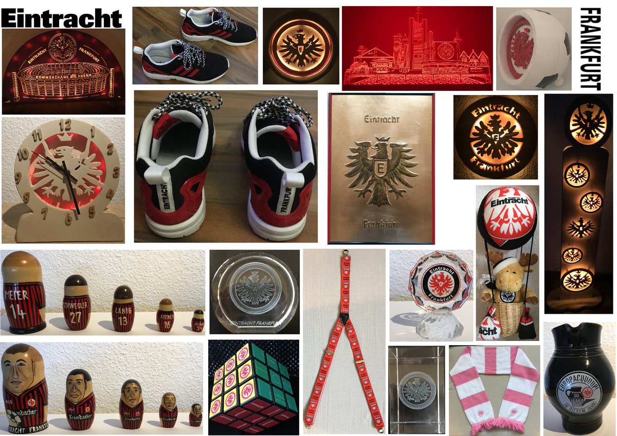 IndeedDeutsch's tweet photo. Corinna hat sich für den ersten #JoboftheMatch beworben und uns mit ihrer riesigen #Eintracht Sammlung beeindruckt! Danke für die Bewerbung! #SGE #Frankfurt #Rückblick #Fans https://t.co/lf4dTV9bV4