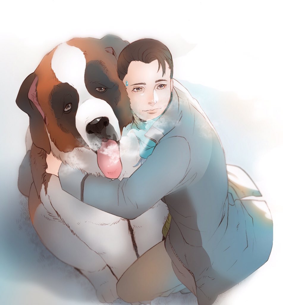 BryanDechart's tweet image. “I like dogs” 
Sumo Appreciation Post!

a) darakna-tiamat.tumblr
b) @zoe_kyomitsu
c) @stupidinspades
d) @s_yamo7055
#DetroitBecomeHuman #ConnorArmy #BryBot
Twitch.tv/BryanDechart