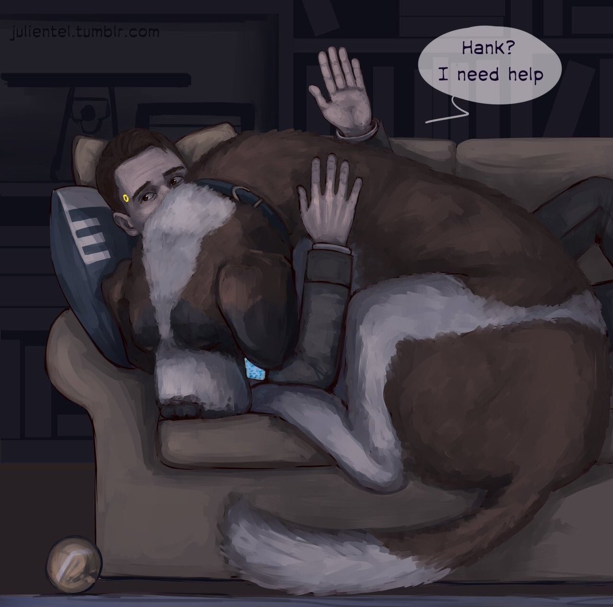 BryanDechart's tweet image. “I like dogs” 
Sumo Appreciation Post!

a) darakna-tiamat.tumblr
b) @zoe_kyomitsu
c) @stupidinspades
d) @s_yamo7055
#DetroitBecomeHuman #ConnorArmy #BryBot
Twitch.tv/BryanDechart