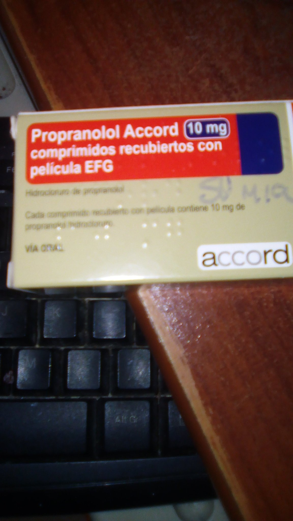Precio propranolol 10 mg