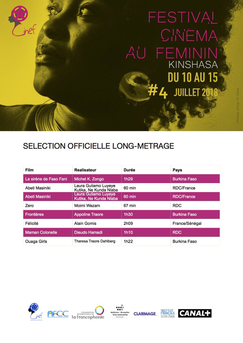 KinCinef's tweet photo. #Cinef2018
Le Cinef c'est dans 4 jours, du 10 au 15 juillet. On vous a concocter une magnifique programmation et plusieurs surprises.
Progra Long métrage ici 🔽🔽🔽🔽 https://t.co/uuCNPDSyjQ