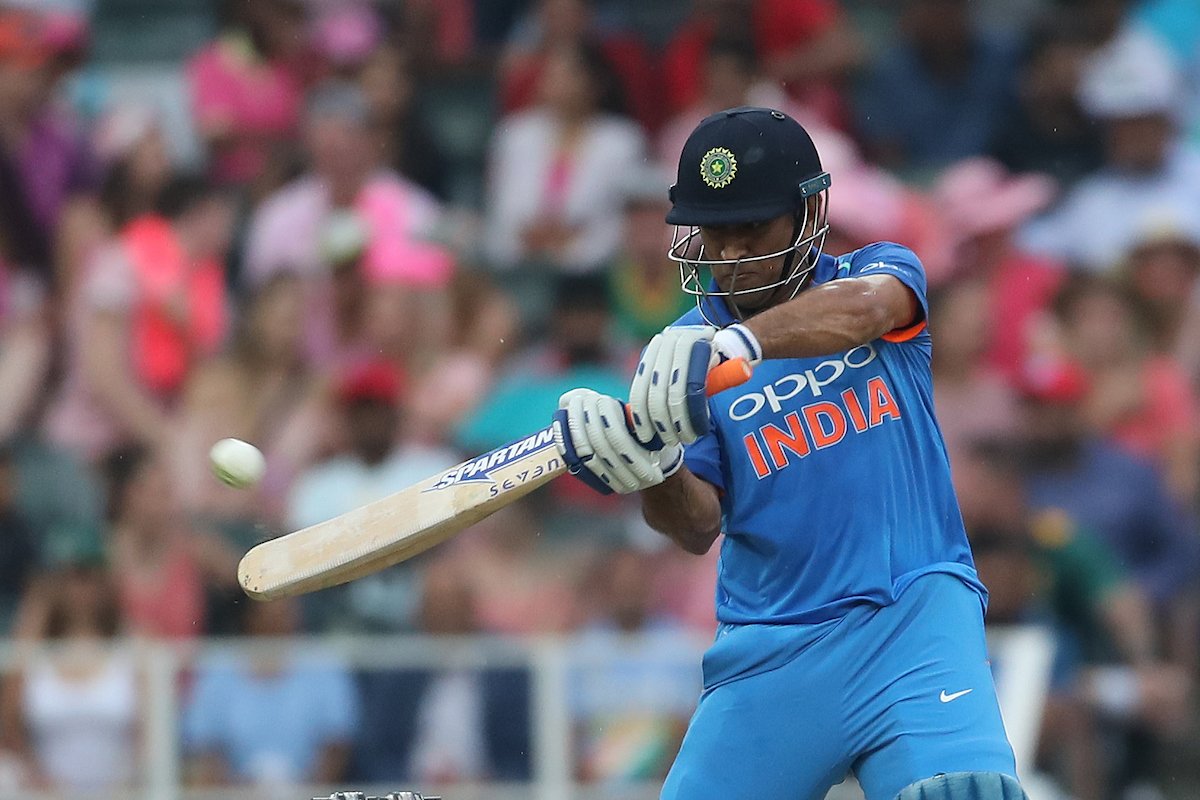 BCCI's tweet photo. Congratulations to @msdhoni who walks out to bat in his 500th International game for #TeamIndia.

#ENGvIND https://t.co/2gQKneWn90