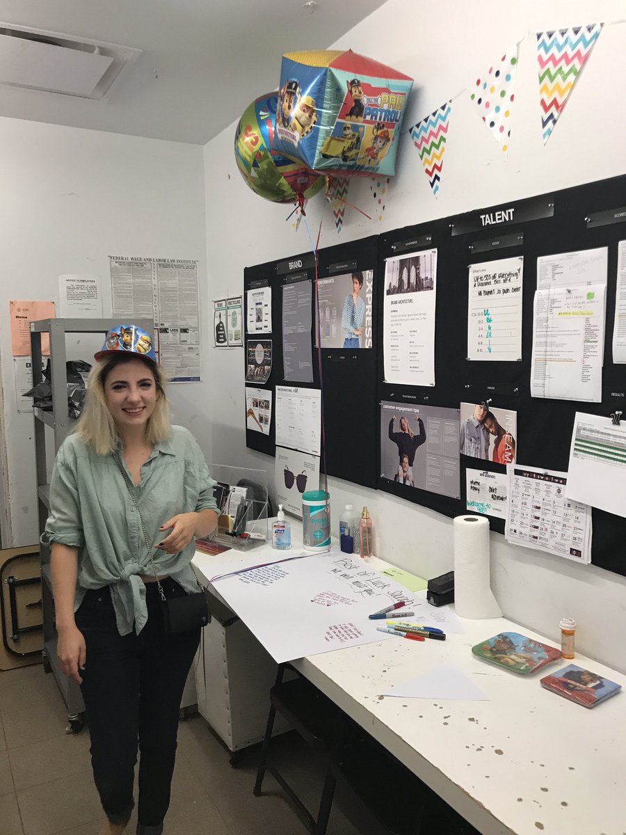 sarahhaluska's tweet photo. u ever walk into work and fucking cry https://t.co/tWkstj0hr9