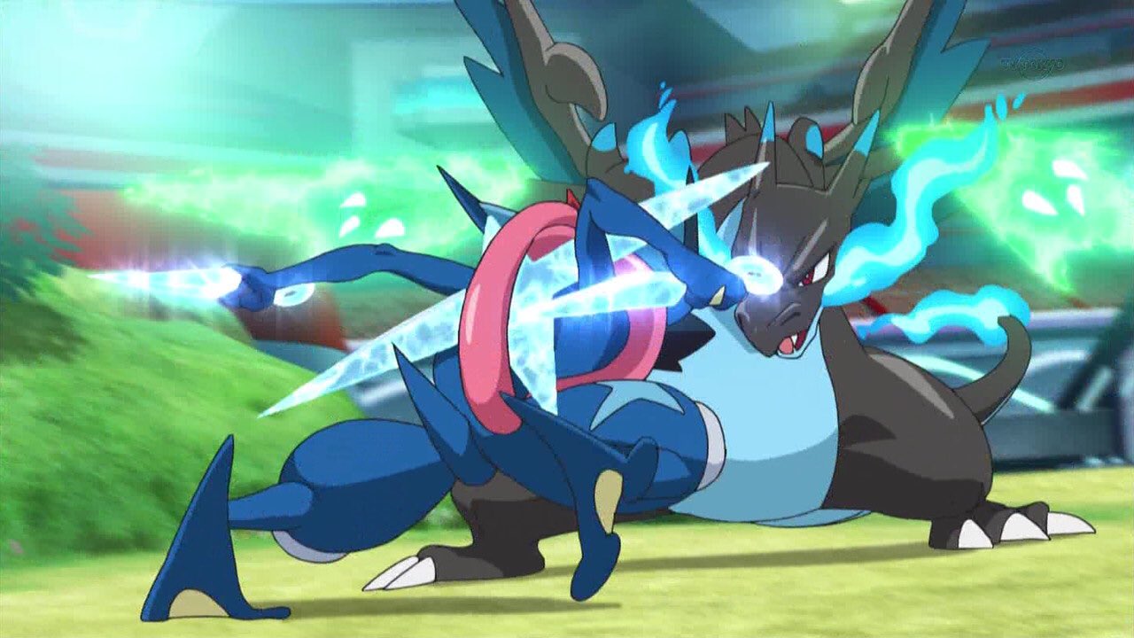 ライ 님의 트위터 あとxyのサトシの手持ちポケモン ピカチュウ ゲッコウガ ファイアロー ルチャブル オンバーン ヌメルゴンというパーティも良い 特筆すべきはサトシとシンクロして強化形態の サトシゲッコウガ として戦えるかなり優遇された切り札