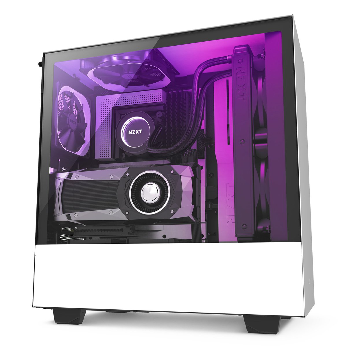Nzxt Yep That S The H500i The Reason We Don T Have Wi Fi On The Motherboard Is Because Pc Gamers Shouldn T Play On Wi Fi