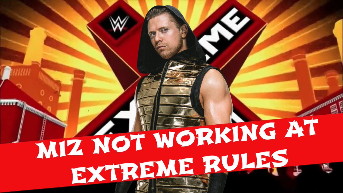 wrestlesource1's tweet photo. Reason Why The Miz Wont Be Working Extreme Rules! Miz Intefere Team Hell No?!
https://t.co/bxVGLLmvJn
#WWE #TheMiz #ExtremeRules #WWEExtremeRules #WWENews #PROWRESTLING #PROWRESTLINGNEWS #WRESTLESOURCE https://t.co/O9sFgoWJeJ