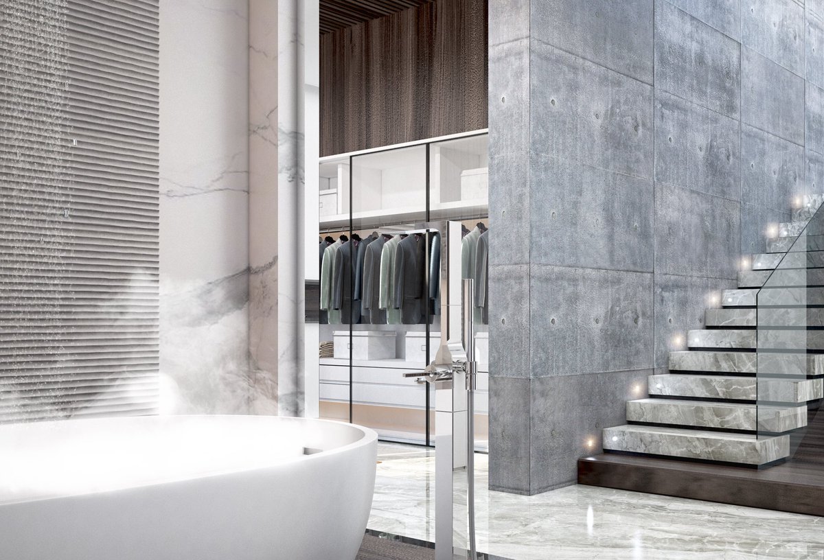 Muathmj's tweet image. Master bathroom 
#interiordecor 
#Riyadh