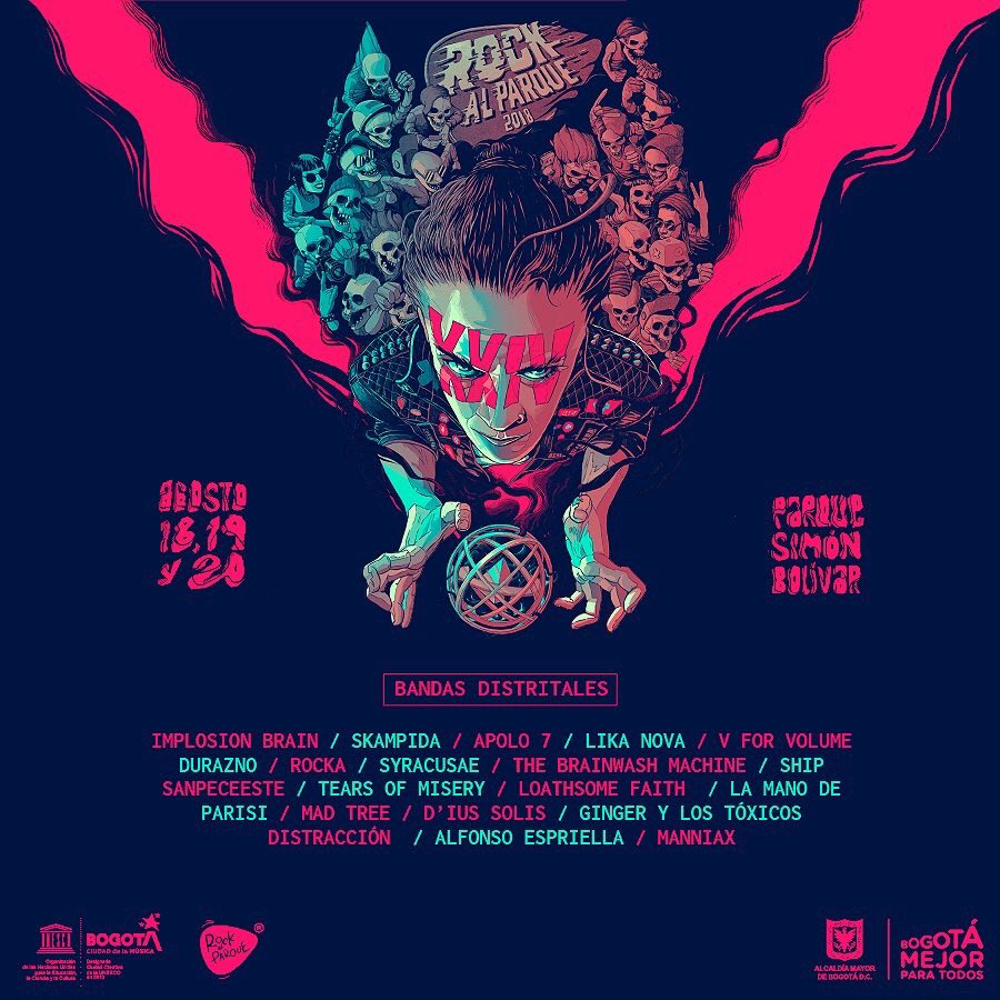 Syracusae's tweet photo. ¡Amigos estamos muy felices de anunciarles que este año vamos a tocar en @rockalparquefes!

Muchas gracias a todos por su apoyo. 🤟🏻 https://t.co/J8XXxGnQ6h