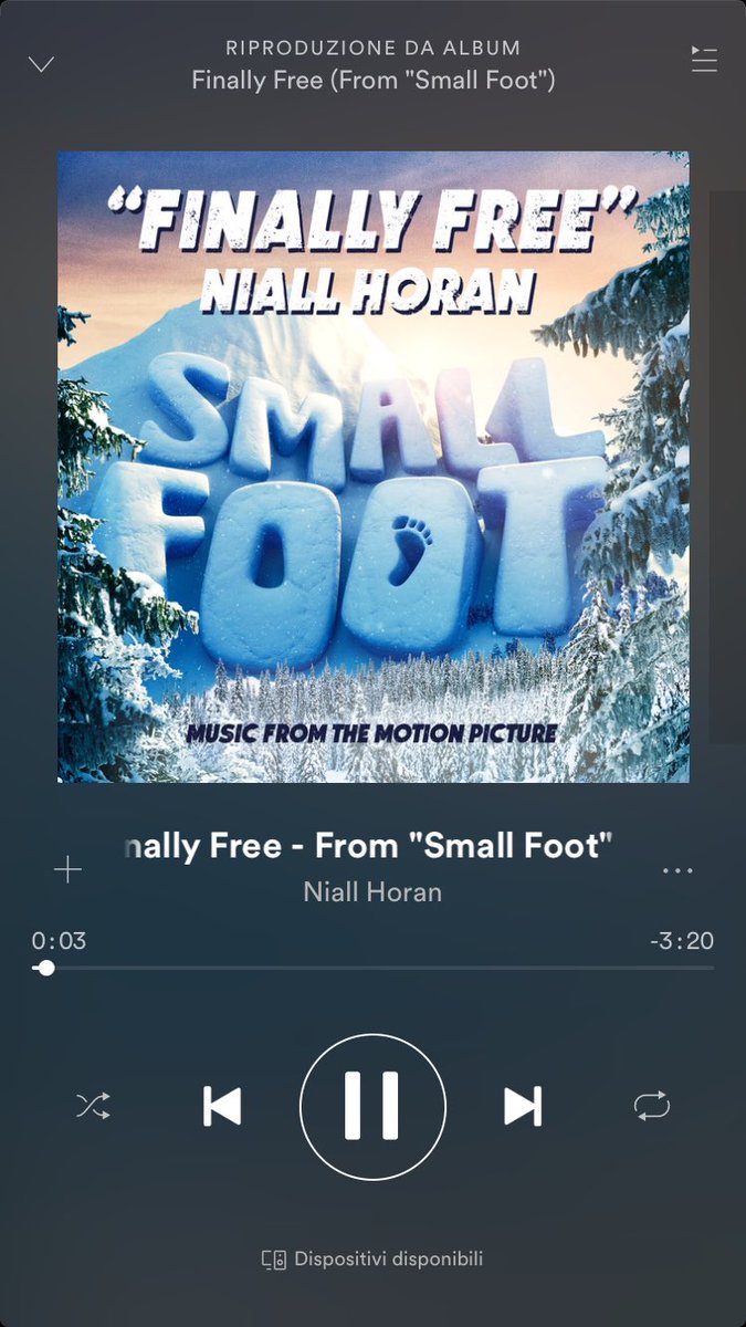 Niall Horan Italia On Twitter Completely In Love With It Amazing Lyrics Amazing Song Proud Finallyfree Smallfoot Https T Co Ovkxcvlpms