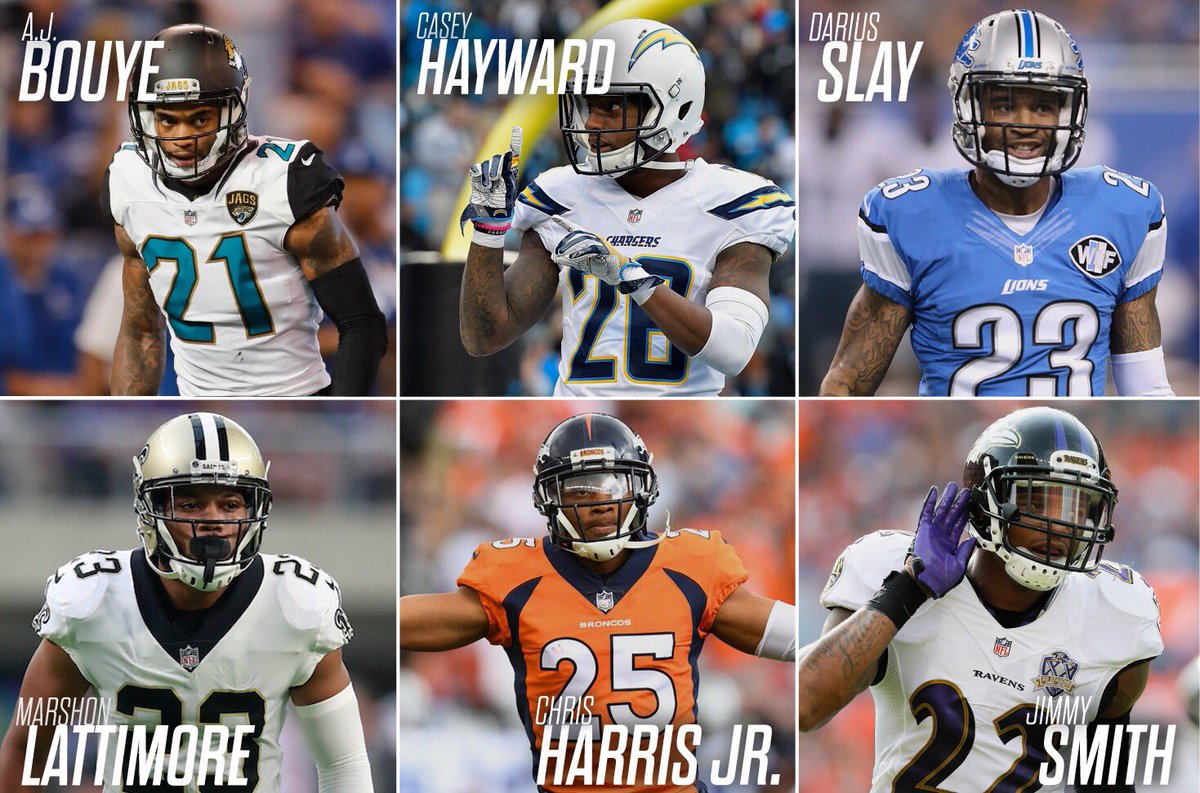 uSTADIUM's tweet photo. Which CB here has the most upside to one day be the #1 CB in football? https://t.co/EmeJiztXos