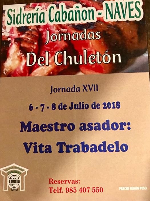 HotelAsturcon's tweet photo. Sidrería Cabañón Jornadas del Chuletón a 20 min. del #hotelasturcon https://t.co/nOgw96nn0i