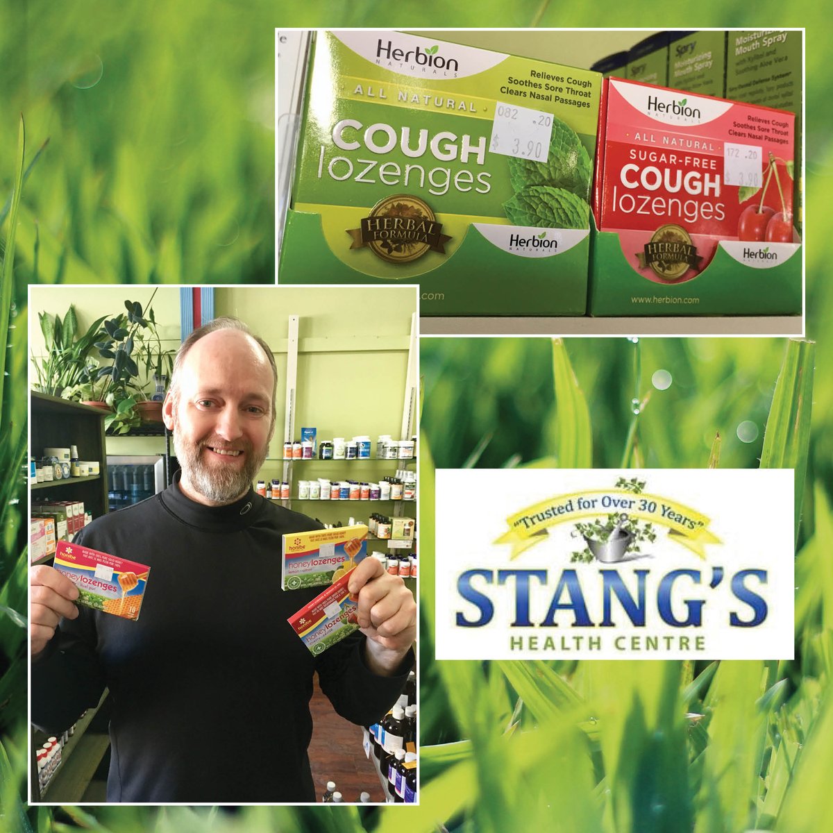 PerryStang's tweet image. Are you suffering from a sore throat? Find relief with Herbion Cough Drops. They have a balanced herbal formula that provides relief from a cough, soothes sore throat and clears nasal passages.