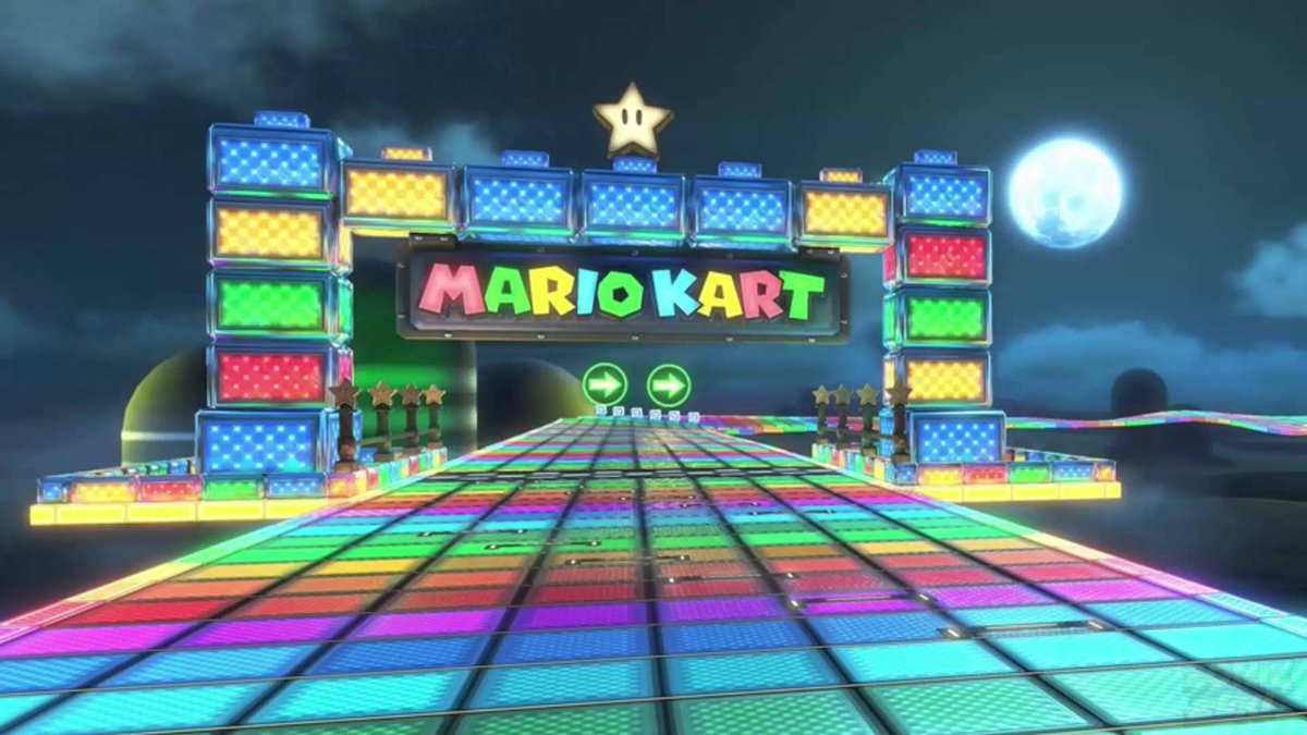 GossipRoomOff's tweet photo. La route arc-en-ciel de Mario, un vrai périple 😭😂 https://t.co/p6y0604Kjz