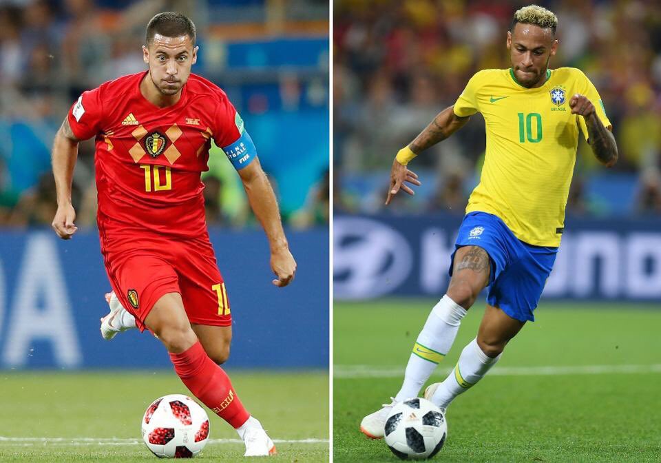 MansoorAlmansob's tweet photo. The winner of Brazil vs Belgium, will be the winner of the FIFA WORLD CUP?? 
 #BRABEL https://t.co/87px67uxEQ