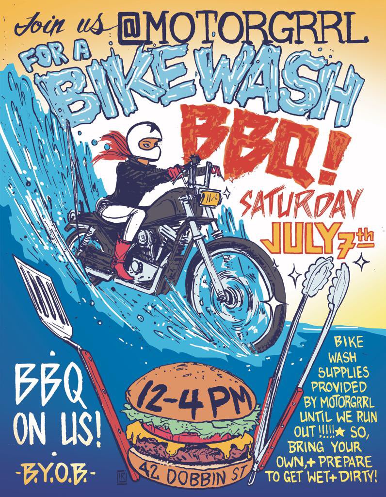 AttiAnonymous's tweet photo. This weekend in #Brooklyn. See you there 🏍 https://t.co/RZqfIpJlVb