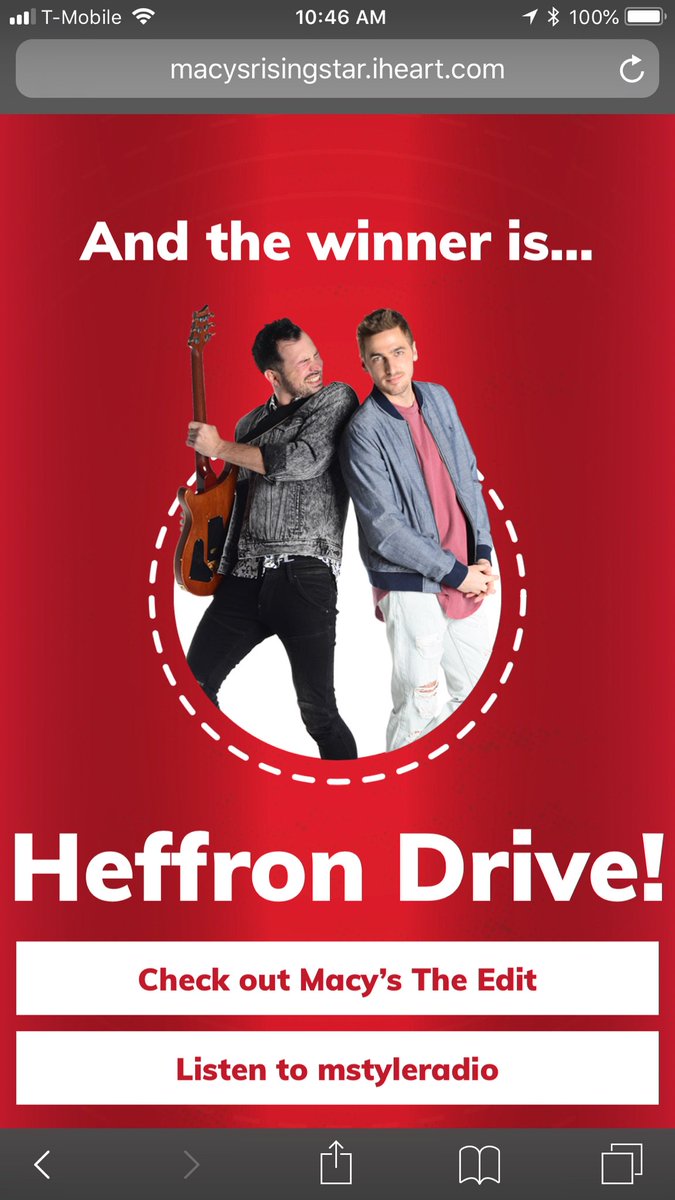 I can’t thank you all enough for voting and sticking around with us all this time! We are SO excited to have won this. Thank you to all the fans that voted, our friends and families and the other contestants. So much talent in this years contest! 

Next stop: Las Vegas 🎸🤘🏽🔥