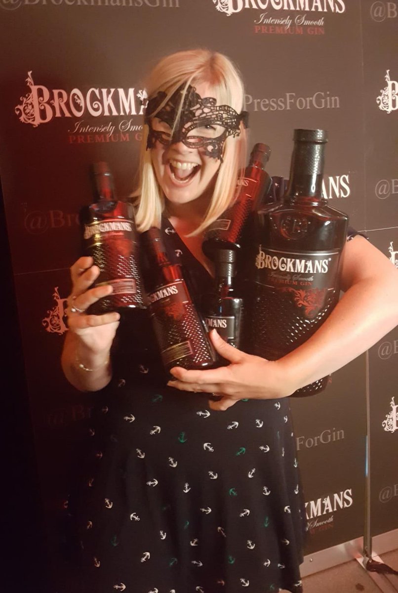 #PressForGin it’s the birthday girl!!! #brockmans #birthday