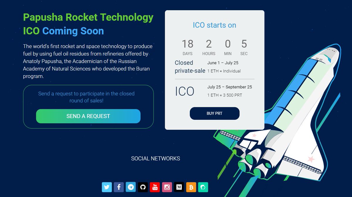 papushatech's tweet photo. 18 days till our ICO starts! If you want to get our tokens for the special price, please fill the request at https://t.co/eVj4U1Phaf #eth #ico #bitcoin #blockchain #sale #ethereum https://t.co/EXZTI0iuuK