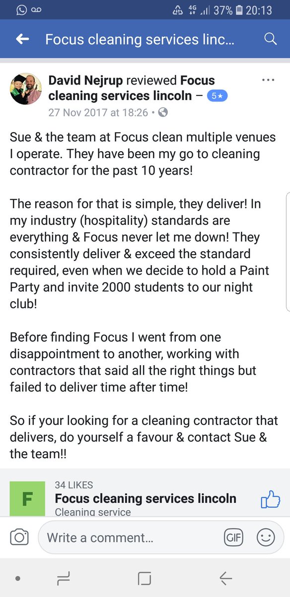 CleaingFocus tweet picture