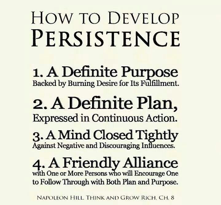 AxiomLabel's tweet image. How to Develop Persistence: 

1) A Definite Purpose 
2) A Definite Plan 
3) A Mind Closed Tightly
4) A Friendly Alliance 

Persistence is needed in any business to be successful. #AxiomLabel #packagingindustry #packaging #labels