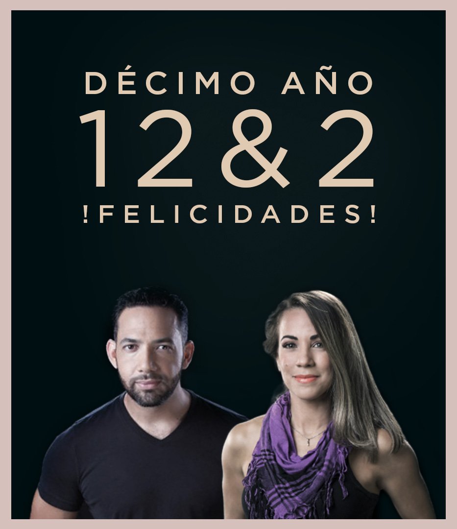 SegurosPatria's tweet photo. Felicitamos a Sergio Carlo y a Karina Larrauri por estos 10 años de excelente trabajo en su programa @12y2 ¡Felicidades! https://t.co/B4b92JhVGB