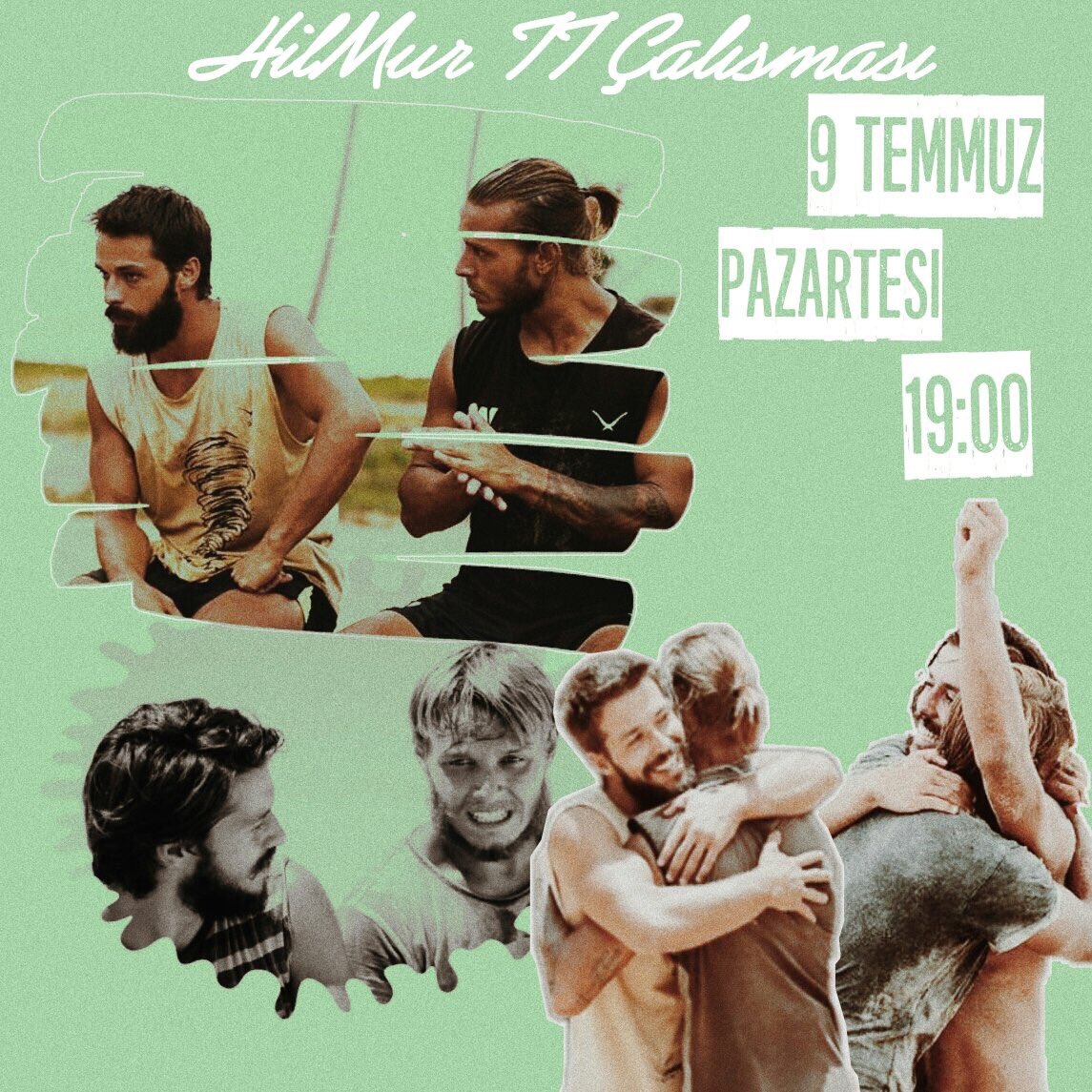 HilMur Fan Official 🍀🌪️ (@hilmurfanclub) on Twitter photo Uzuun bir aradan sonra şöyle ihtişamlı bir tt ile dönüp gündemi kavurmanın zamanı gelmedi mi sizce de 💫🔝
Planlarınızı ayarlayın, işlerinizi halledin
🗓9 Temmuz Pazartesi
⏰ 19:00 
Hepiniz burda oluun bu sefer bomba gibi geliyoruz 🌪🍀 #HilMur Uzuun bir aradan sonra şöyle ihtişamlı bir tt ile dönüp gündemi kavurmanın zamanı gelmedi mi sizce de 💫🔝
Planlarınızı ayarlayın, işlerinizi halledin
🗓9 Temmuz Pazartesi
⏰ 19:00 
Hepiniz burda oluun bu sefer bomba gibi geliyoruz 🌪🍀 #HilMur