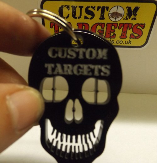 CustomTargets's tweet photo. @AirgunShooter   COMPETITION TIME!  Winner gets one of our Mugs.  All entries get Free Black Skull Keyring!  https://t.co/Mr9lTUL6ns https://t.co/AGAfbllMsv