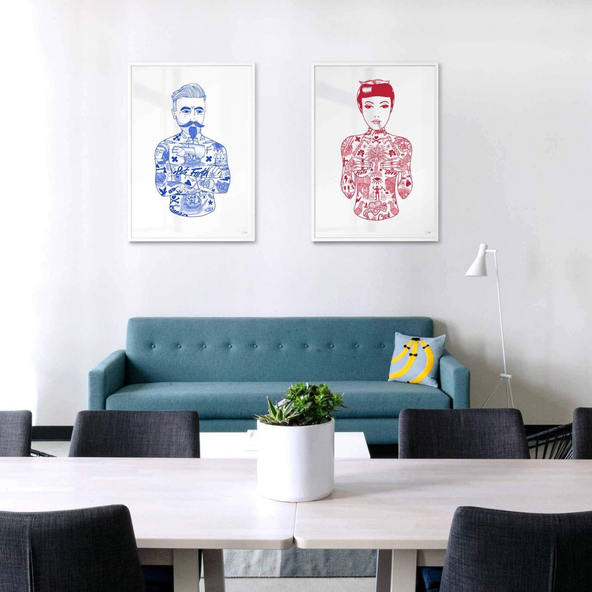 Made_by_Folk's tweet image. Can we tempt you with the brilliant, limited edition Tat Man print by @RichFairhead 
Have a closer look in our new Made by Folk shop: buff.ly/2IZJTwS
#tatman #designprint