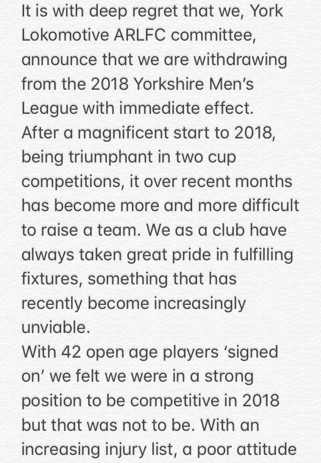 CLUB STATEMENT: LOKOS WITHDRAWING FROM THE LEAGUE! 1-4