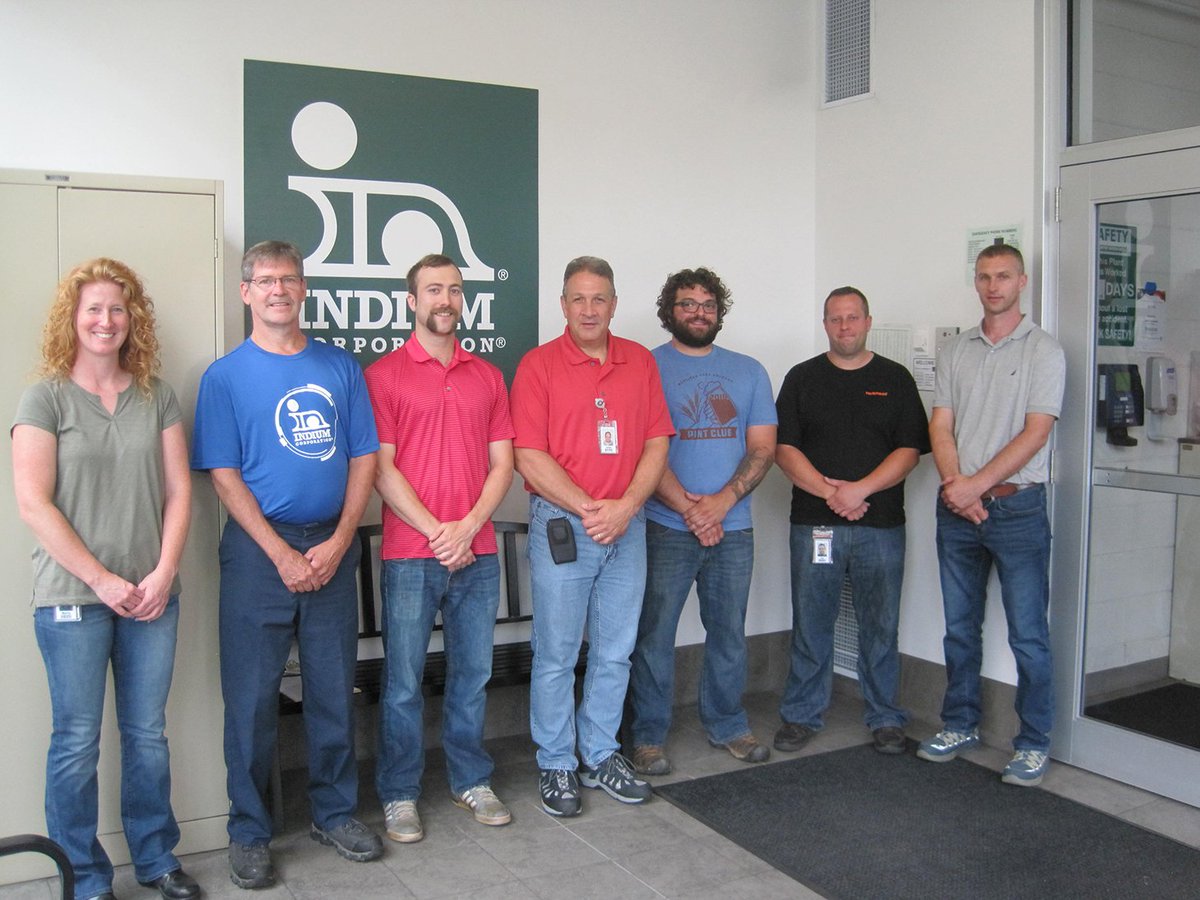 IndiumCorp's tweet photo. Good luck this weekend, Indium Corporation runners! #Boilermaker15K #FOETA https://t.co/TC9HSrt7nM