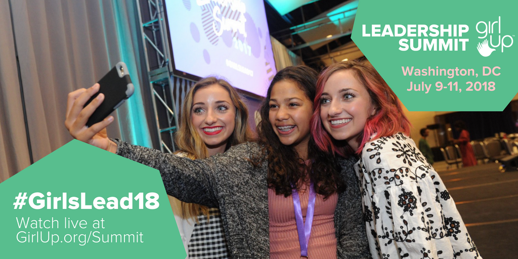 Girls are the future!🚀

Can’t wait to speak at the <a href="/GirlUp/">Girl Up</a> Leadership Summit tomorrow &amp; meet the next generation of girl leaders from across the world #GirlsLead18🙌🏾

📺Tune in live tmrw at 9:20am EST ▶️GirlUp.org/Summit

<a href="/unfoundation/">United Nations Foundation</a> <a href="/UN_Women/">UN Women</a> <a href="/UNICEF/">UNICEF</a> <a href="/UNHumanRights/">UN Human Rights</a>