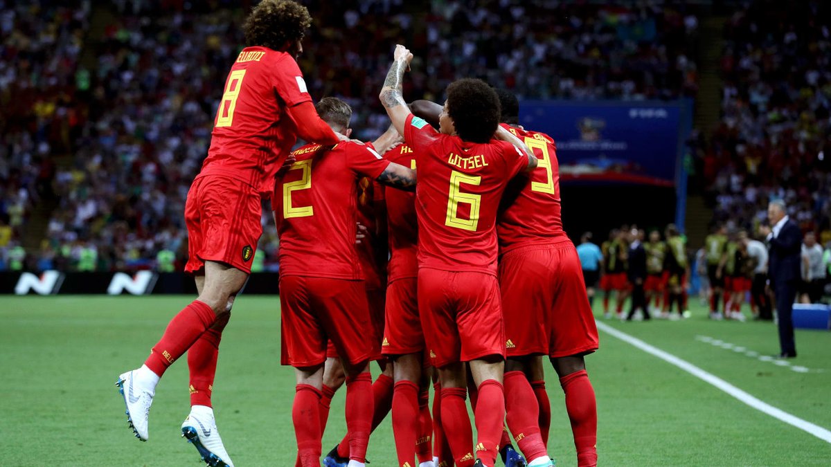 Sport890's tweet photo. #Rusia2018 Final del partido. Bélgica derrotó a Brasil 2 a 1 y será rival de Francia en semifinales.
SEMIFINAL
Martes 10 - 15:00 horas
#fFRA Vs. #BEL https://t.co/RPYTGVSwX0