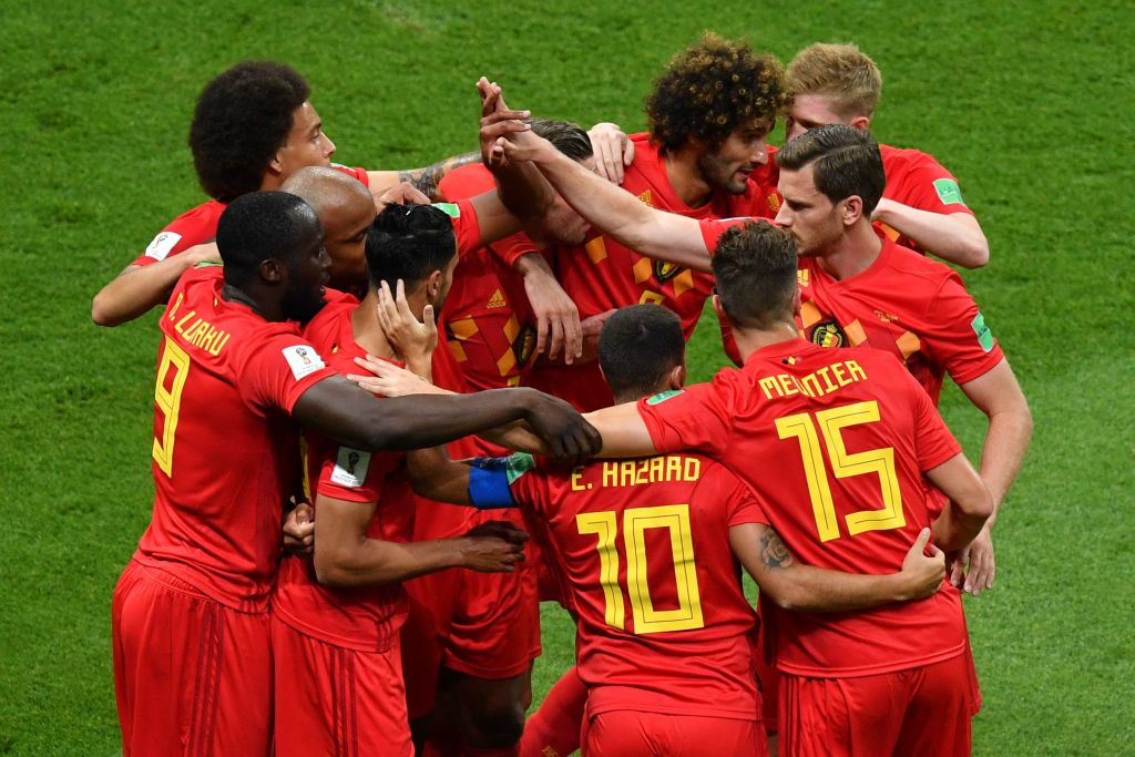 Squawka's tweet photo. #BEL have progressed to the #WorldCup semi-finals for just the second time.

Partying like it's 1986. 🎉 https://t.co/lUA8Xi56K3