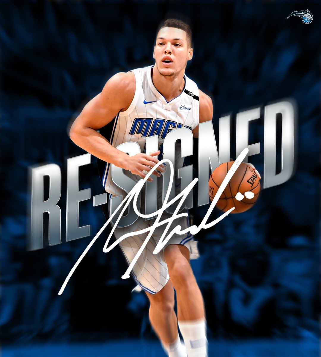 OrlandoMagic's tweet photo. Officially, @Double0AG is 🔙! https://t.co/j1ibpM1n5T