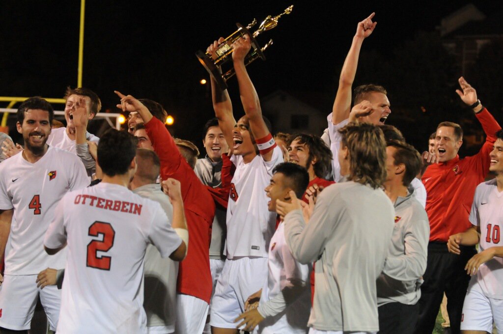 Otterbein's tweet image. As the 2018 #WorldCup enters the final week of competition, don't forget about our soccer champs this past season at #Otterbein as @OtterbeinMenSoc won the OAC Tournament for the first time since '02 and made it to the 3rd round of the @NCAADIII Tournament! #BeinSquad