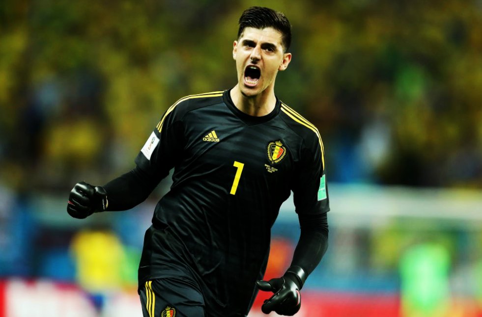 InvictosSomos's tweet photo. 9 atajadas ante la Selección de Brasil. La última quedará en la historia de las Copas del Mundo. 6 de julio de 2018, la fecha en la que el pentacampeón del mundo se encontró con un gigantesco Thibaut Courtois. MEMORABLE. #BEL #Rusia2018 https://t.co/yZ6sryq011