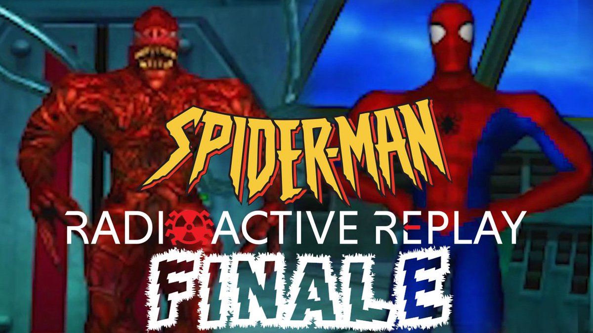 EvanFilarca's tweet photo. NOT! OVER! YET!!! The #RadioactiveReplay FINALE for #SpiderMan2000 may be released later tonight... that is if my traumatic flashbacks of running away from Monster Ock go away soon... yikes... #SpideySquad https://t.co/B1SoXcNtvM