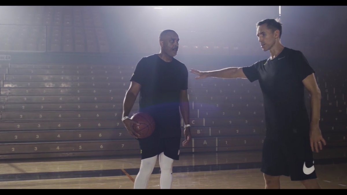 StarVizn's tweet photo. #philhandy &amp; @SteveNash demonstrate how to create space in high pressure scenarios. Learn more key insights from professionals here >>>>>> https://t.co/CaiOVHnChn #basketball #hoopdreams #NBA #stevenash #slamdunk #hoopn #basketballtraining @94ftofgame #swish #backboard #handles https://t.co/kc4fQZielK