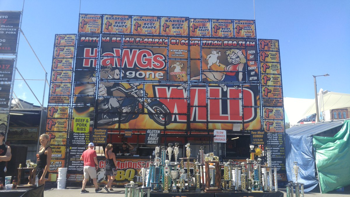 Come see <a href="/HAWGSgoneWILD/">HawgsGoneWild</a> July 6-8 @DowntownBarrie Craft Beer and BBQ Fest. Pork, Beef, Chicken we got it all!!!